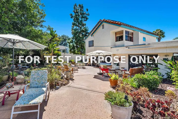 Demo/Test Data 13414 Calle Colina, Poway, CA 92064