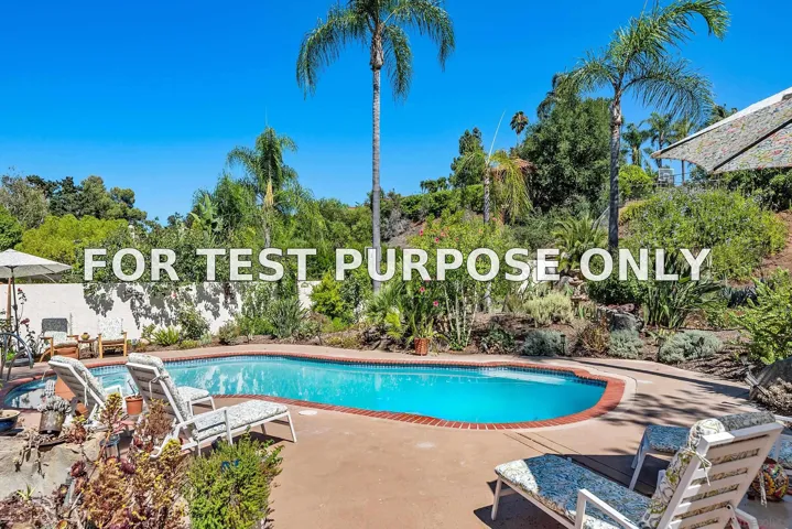 Demo/Test Data 13414 Calle Colina, Poway, CA 92064