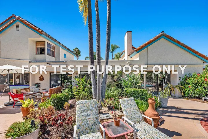 Demo/Test Data 13414 Calle Colina, Poway, CA 92064