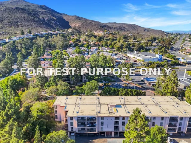 Demo/Test Data 7838 Cowles Mountain Court Unit C6, San Diego, CA 92119