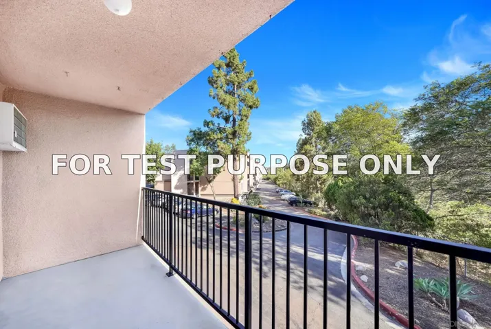 Demo/Test Data 7838 Cowles Mountain Court Unit C6, San Diego, CA 92119