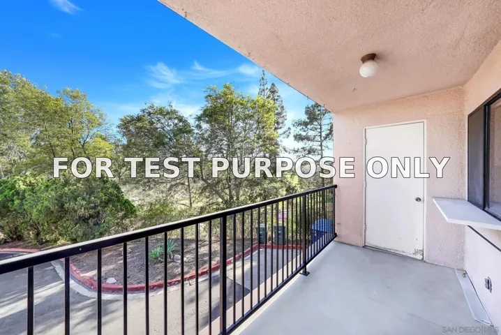 Demo/Test Data 7838 Cowles Mountain Court Unit C6, San Diego, CA 92119