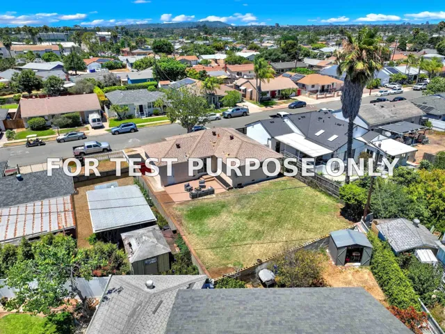 Demo/Test Data 3271 Atlas St, San Diego, CA 92111