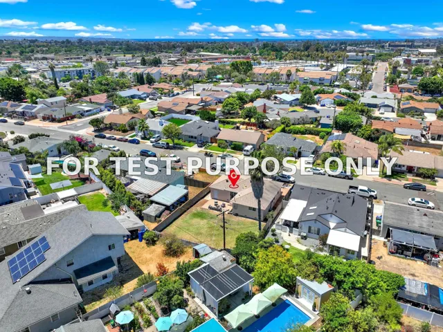 Demo/Test Data 3271 Atlas St, San Diego, CA 92111