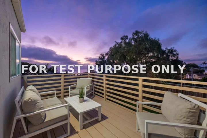 Demo/Test Data 4328 Piedmont Dr, San Diego, CA 92107