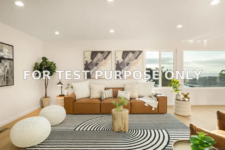 Demo/Test Data 4328 Piedmont Dr, San Diego, CA 92107