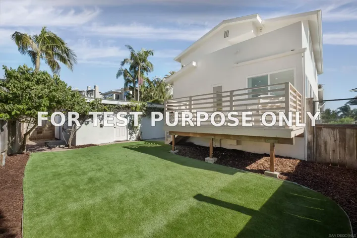 Demo/Test Data 4328 Piedmont Dr, San Diego, CA 92107