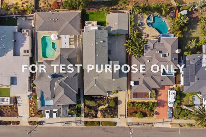 Demo/Test Data 4328 Piedmont Dr, San Diego, CA 92107