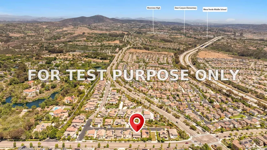 Demo/Test Data 13568 Bolero Way, San Diego, CA 92130