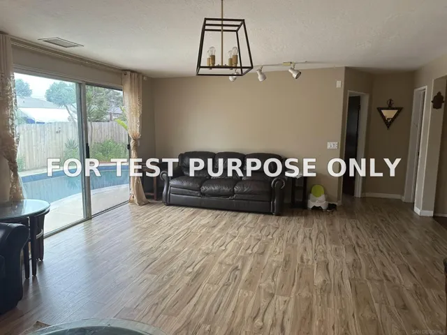 Demo/Test Data 839 Goldenrod St, Escondido, CA 92027