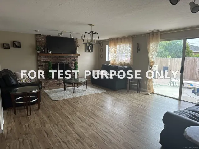 Demo/Test Data 839 Goldenrod St, Escondido, CA 92027
