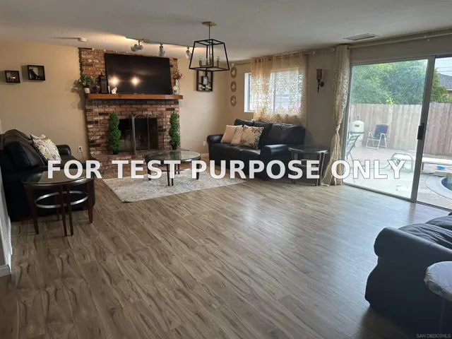 Demo/Test Data 839 Goldenrod St, Escondido, CA 92027