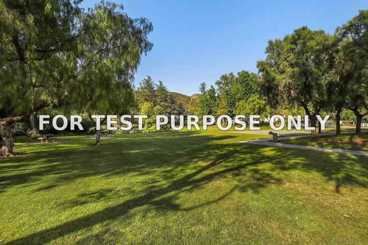 Demo/Test Data 3083 Sprucewood Ln, Escondido, CA 92027