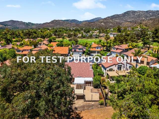 Demo/Test Data 3083 Sprucewood Ln, Escondido, CA 92027