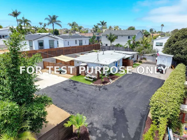 Demo/Test Data 132-134 Phoebe St, Encinitas, CA 92024