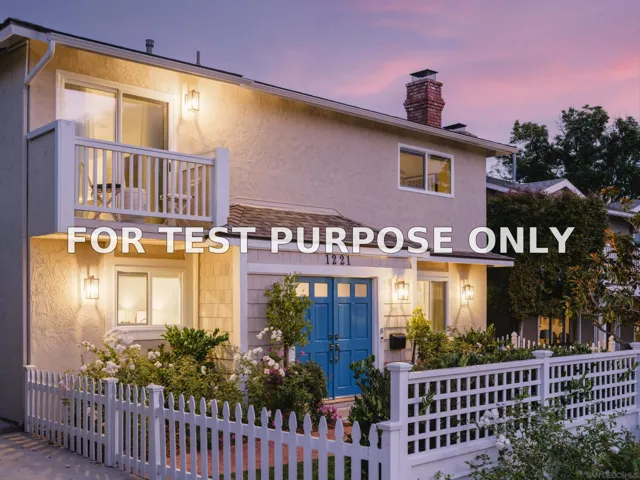 Demo/Test Data 1221 Virginia Way, La Jolla, CA 92037