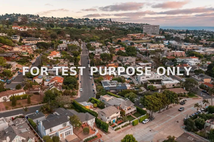 Demo/Test Data 1221 Virginia Way, La Jolla, CA 92037