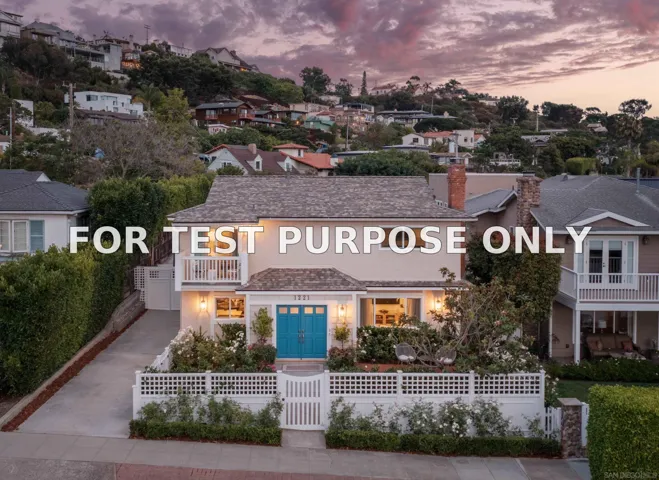 Demo/Test Data 1221 Virginia Way, La Jolla, CA 92037