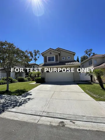 Demo/Test Data 14430 Eastview Ct, San Diego, CA 92131