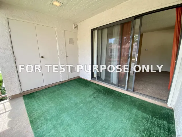Demo/Test Data 13019 Wimberly Sq Unit 146, San Diego, CA 92128