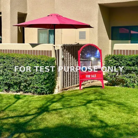 Demo/Test Data 28740 Desert Princess Dr, Cathedral City, CA 92234