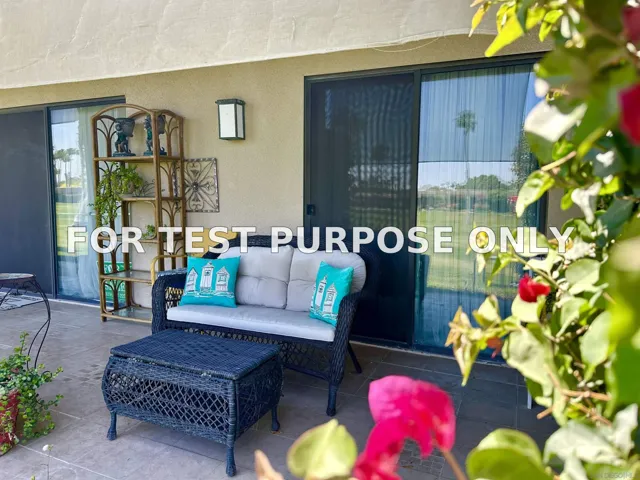 Demo/Test Data 28740 Desert Princess Dr, Cathedral City, CA 92234