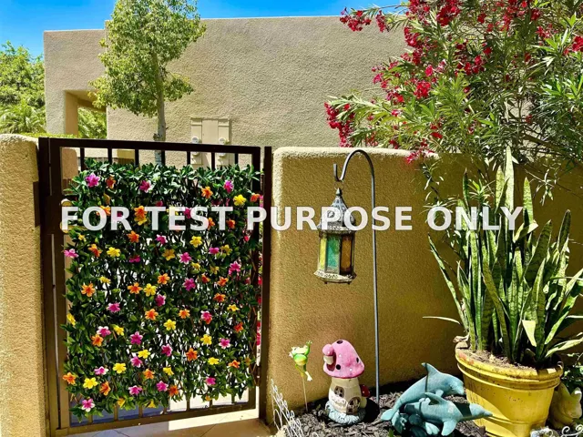 Demo/Test Data 28740 Desert Princess Dr, Cathedral City, CA 92234