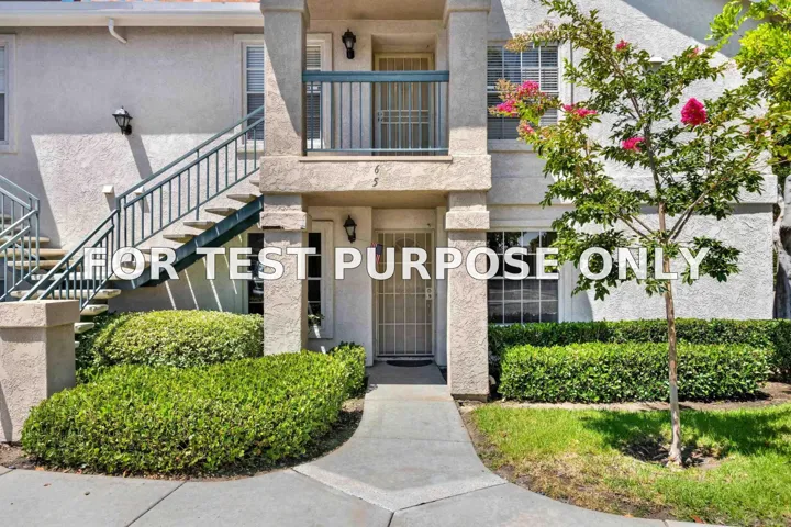 Demo/Test Data 10606 Aderman Unit 5, San Diego, CA 92126