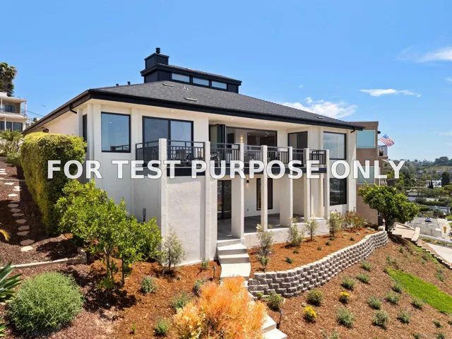 Demo/Test Data 2481 La Marque St, San Diego, CA 92109