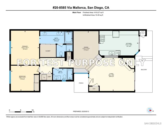Demo/Test Data 8585 Via Mallorca Unit 20, La Jolla, CA 92037