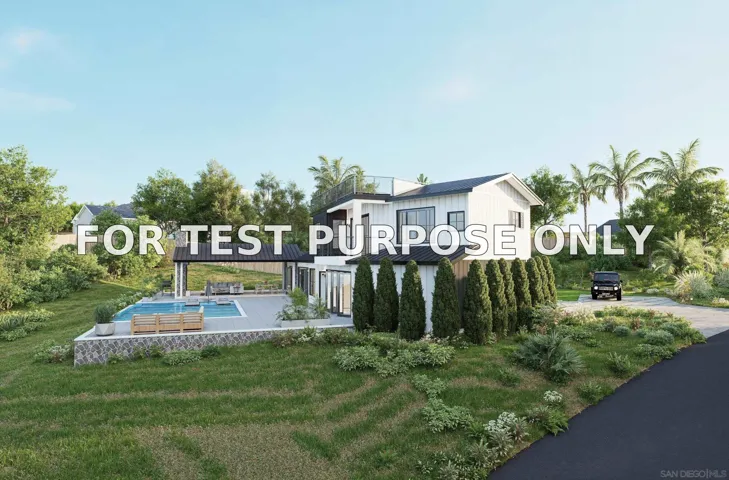 Demo/Test Data 455 Glencrest Dr, solana beach, CA 92075