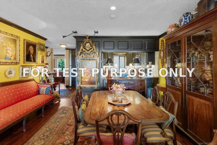 Demo/Test Data 2930 Lawrence, San Diego, CA 92106