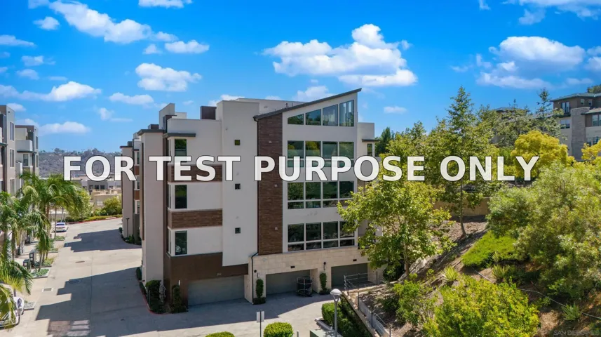 Demo/Test Data 8570 Aspect Dr, San Diego, CA 92108