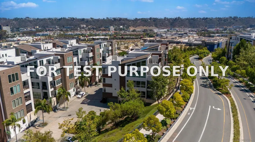 Demo/Test Data 8570 Aspect Dr, San Diego, CA 92108