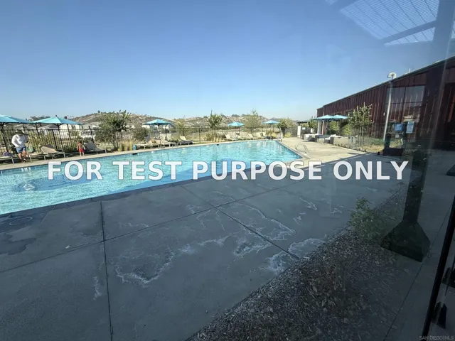 Demo/Test Data 27983 Moosa Creek Way, Valley Center, CA 92082