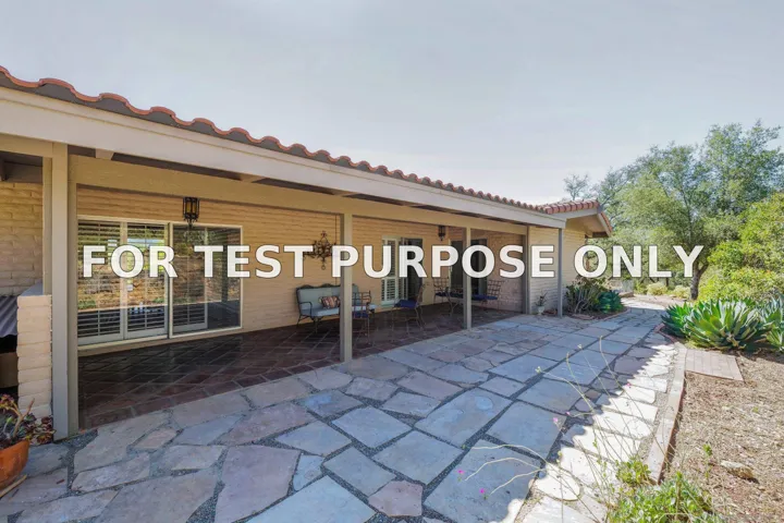 Demo/Test Data 17711 S Mesa Drive, Pauma Valley, CA 92061