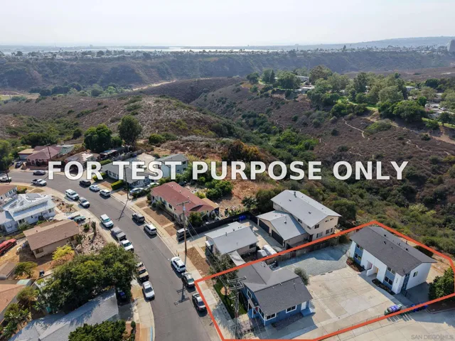 Demo/Test Data 6492-6494 Lanston St., San Diego, CA 92111