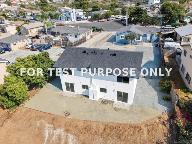 Demo/Test Data 6492-6494 Lanston St., San Diego, CA 92111