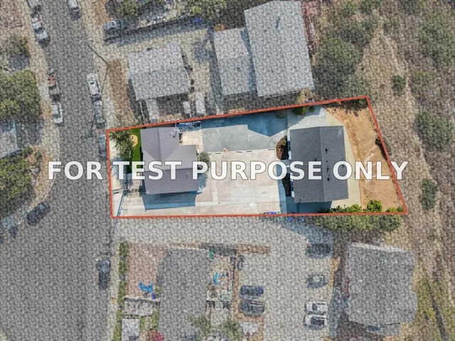Demo/Test Data 6492-6494 Lanston St., San Diego, CA 92111