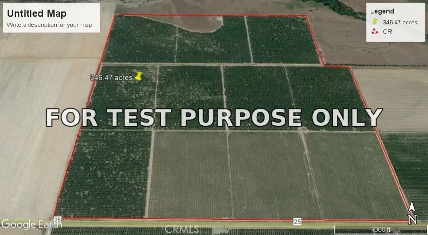 Demo/Test Data 6260 County Road 25, Orland, CA 95963