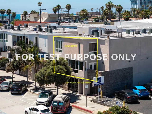 Demo/Test Data 924 Hornblend Street, San Diego, CA 92109