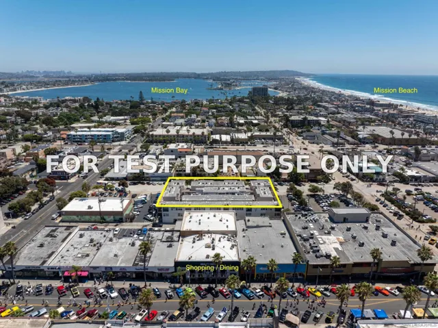 Demo/Test Data 924 Hornblend Street, San Diego, CA 92109