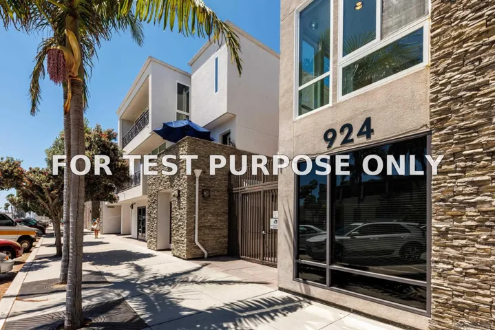 Demo/Test Data 924 Hornblend Street, San Diego, CA 92109
