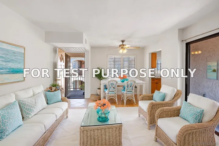 Demo/Test Data 13063 Wimberly Sq Unit 114, San Diego, CA 92128