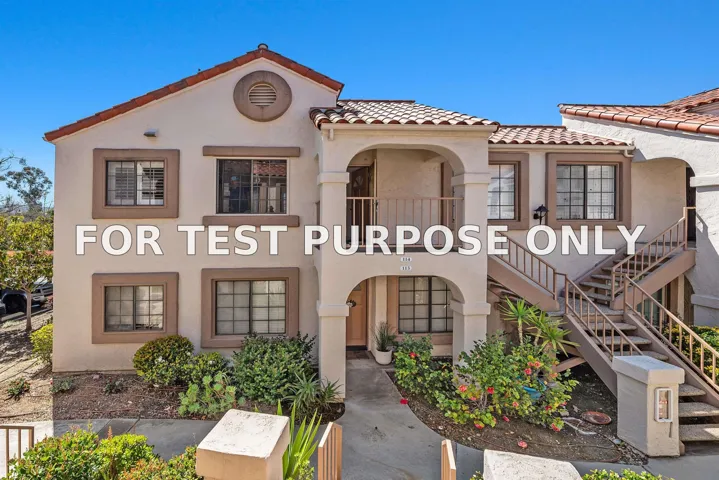 Demo/Test Data 13063 Wimberly Sq Unit 114, San Diego, CA 92128
