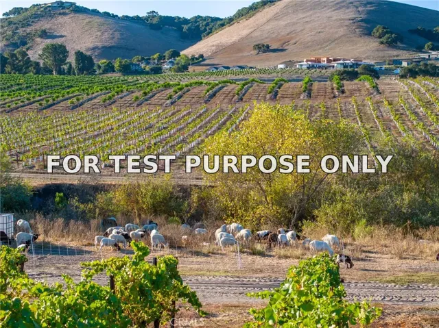 Demo/Test Data 5502 Los Ranchos, San Luis Obispo, CA 93401