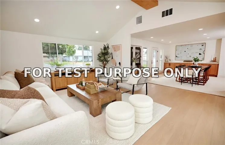 Demo/Test Data 615 S Hazelwood Street, Anaheim, CA 92802