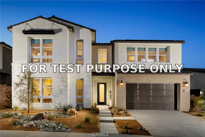 Demo/Test Data 75181 Radford Drive, Palm Desert, CA 92211
