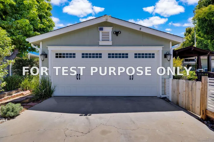 Demo/Test Data 38020 Calle Confite, Murrieta, CA 92563