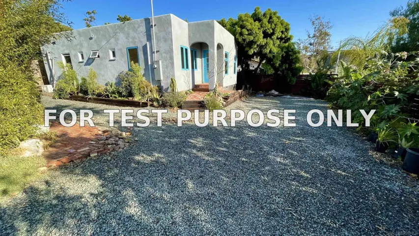 Demo/Test Data 366 Palm Ave, Chula Vista, CA 91911